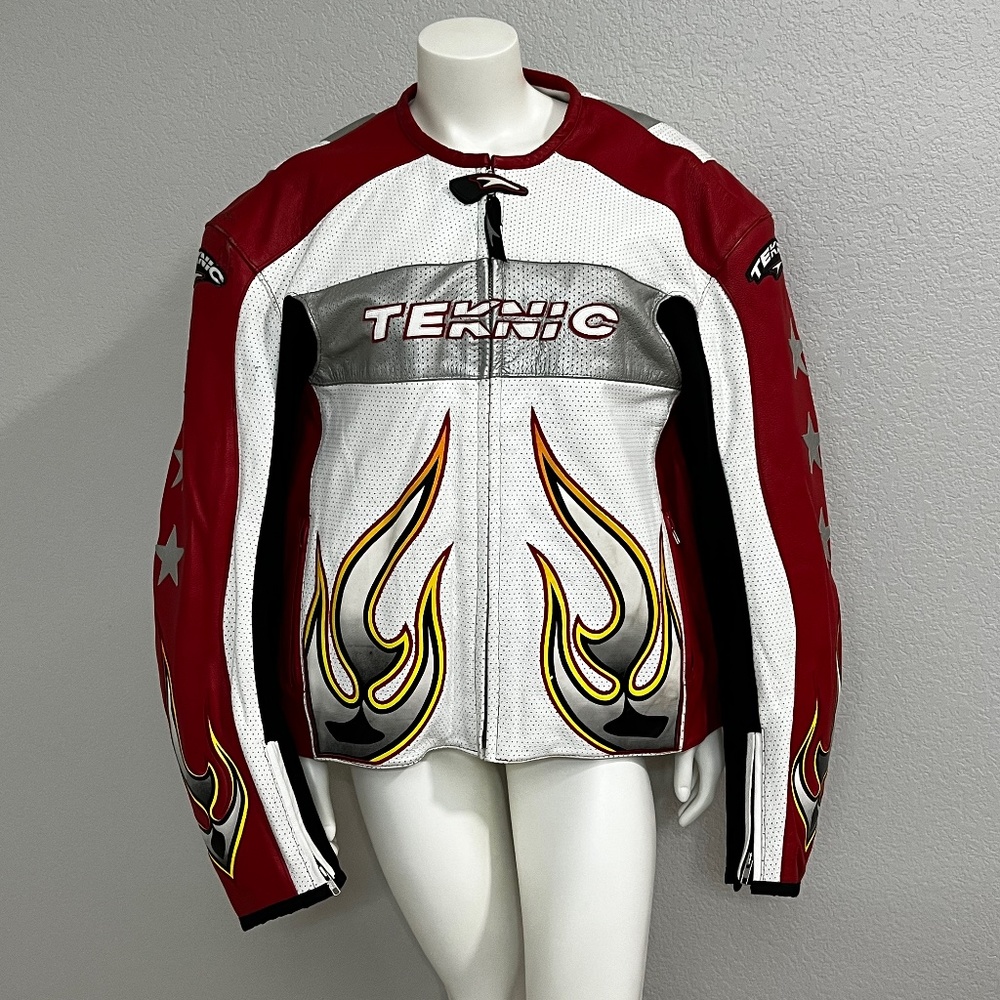 Teknic Leather Motorcycle Jacket